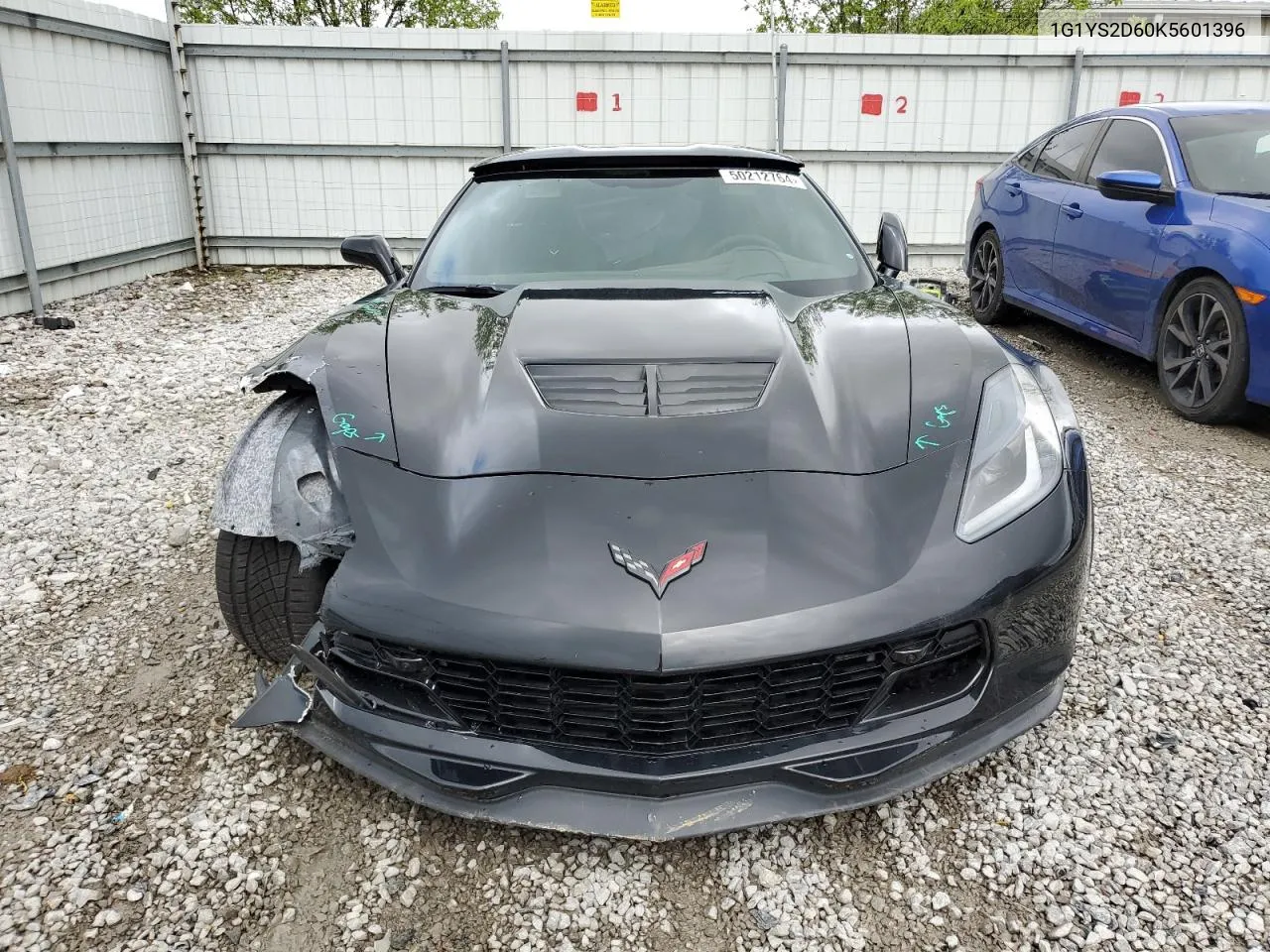 2019 Chevrolet Corvette Z06 2Lz VIN: 1G1YS2D60K5601396 Lot: 50212764