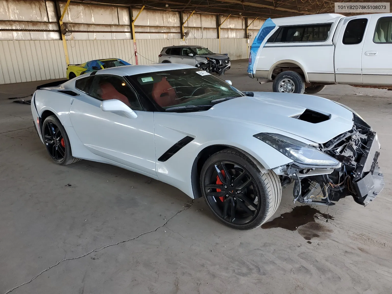 2019 Chevrolet Corvette Stingray 1Lt VIN: 1G1YB2D78K5108073 Lot: 65417114