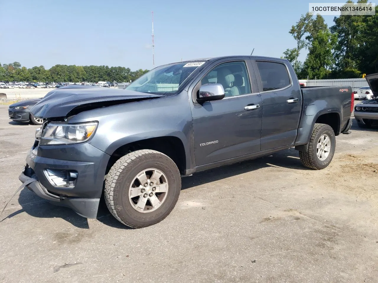 1GCGTBEN8K1346414 2019 Chevrolet Colorado