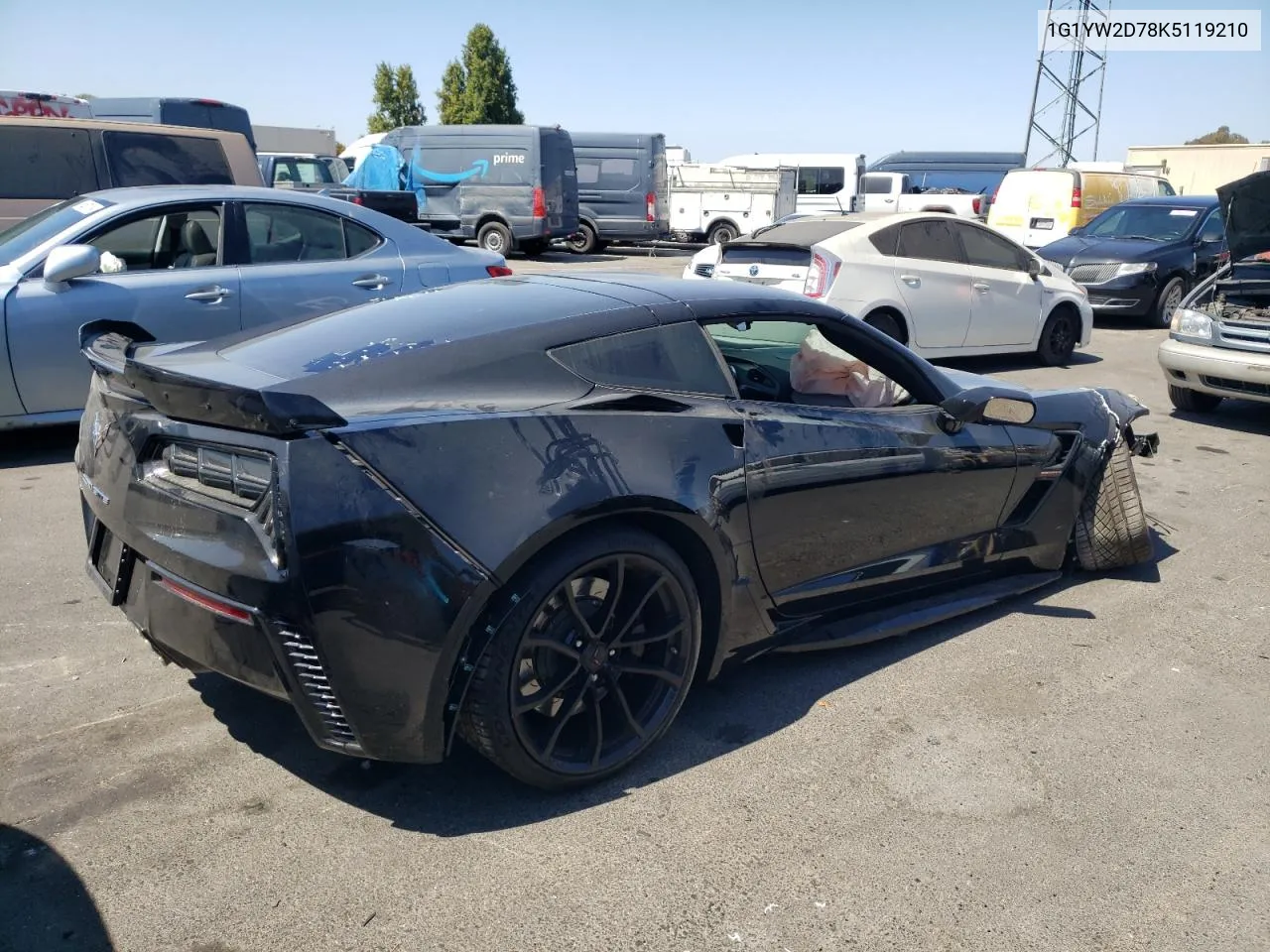 2019 Chevrolet Corvette Grand Sport 1Lt VIN: 1G1YW2D78K5119210 Lot: 69526544