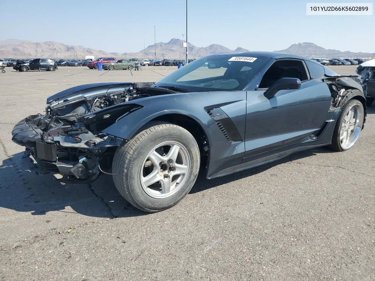 2019 Chevrolet Corvette Z06 3Lz VIN: 1G1YU2D66K5602899 Lot: 70591644