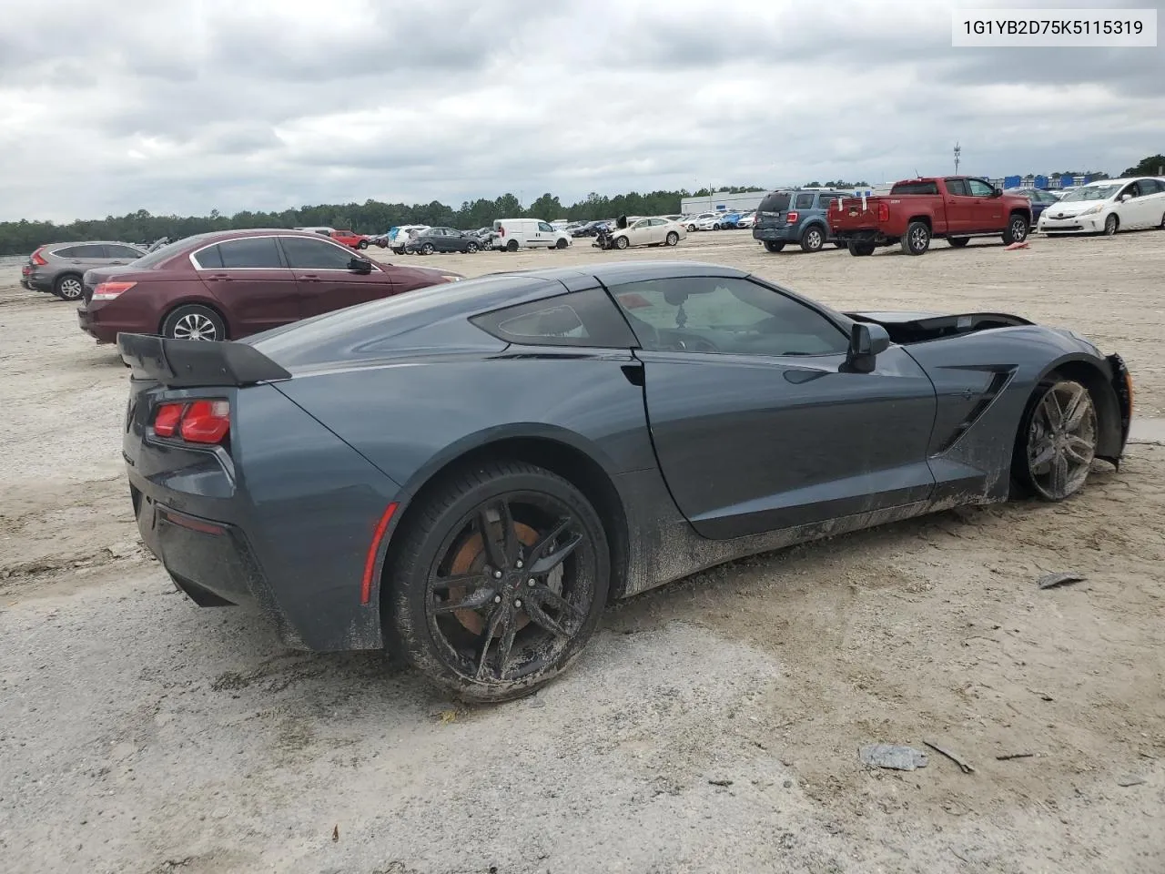 2019 Chevrolet Corvette Stingray 1Lt VIN: 1G1YB2D75K5115319 Lot: 71682174