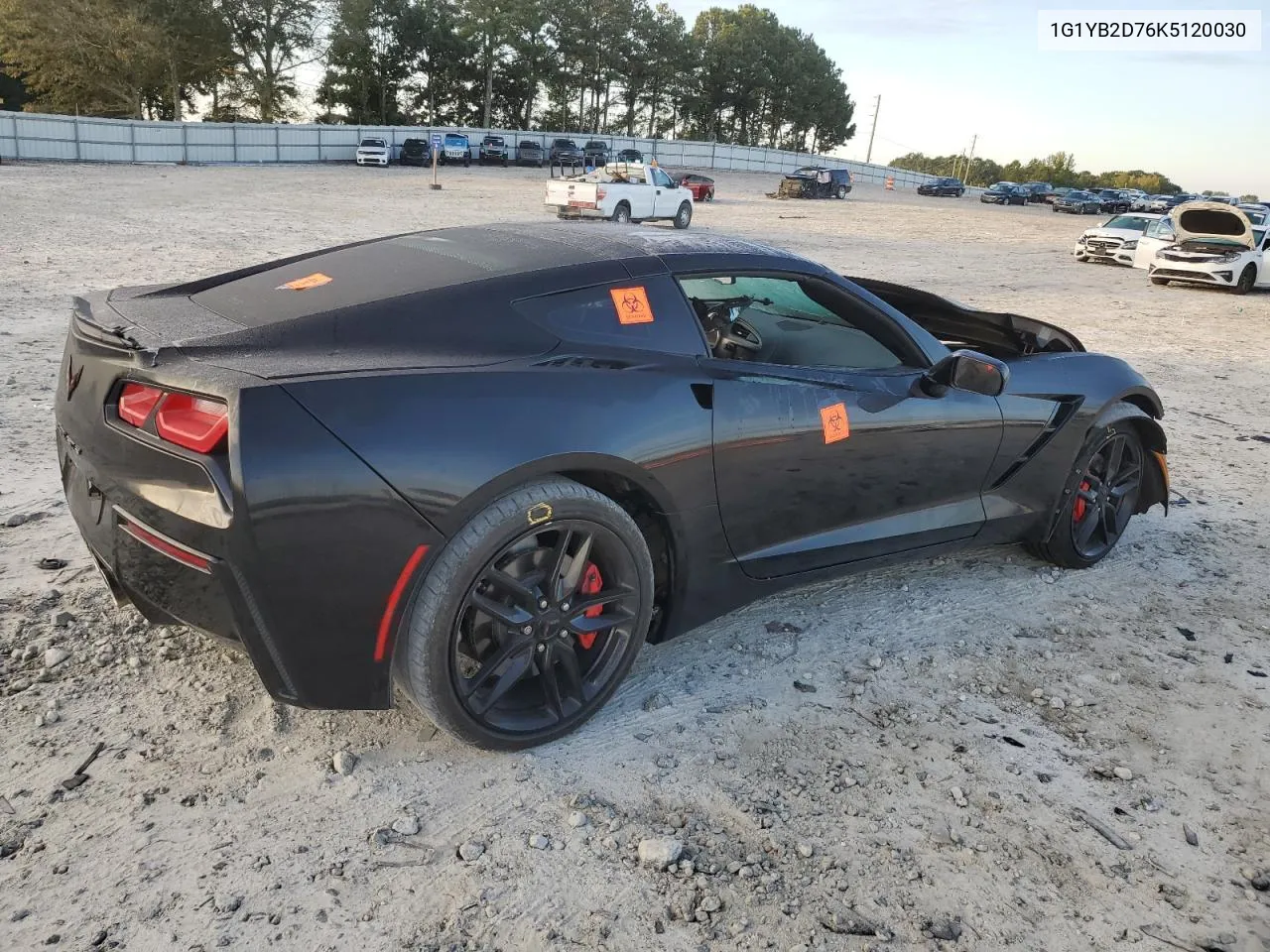 2019 Chevrolet Corvette Stingray 1Lt VIN: 1G1YB2D76K5120030 Lot: 71824984