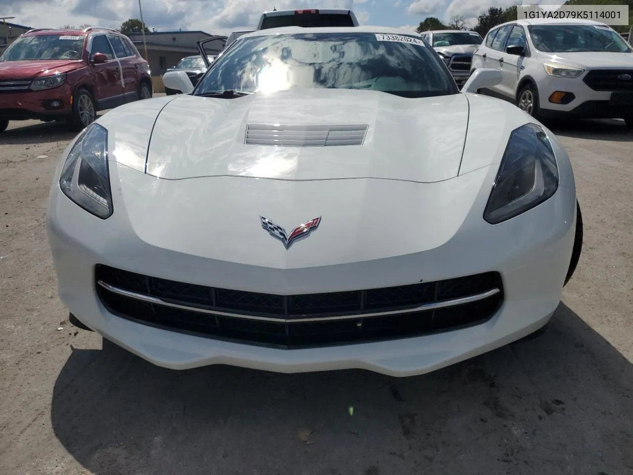 2019 Chevrolet Corvette Stingray 1Lt VIN: 1G1YA2D79K5114001 Lot: 73382024