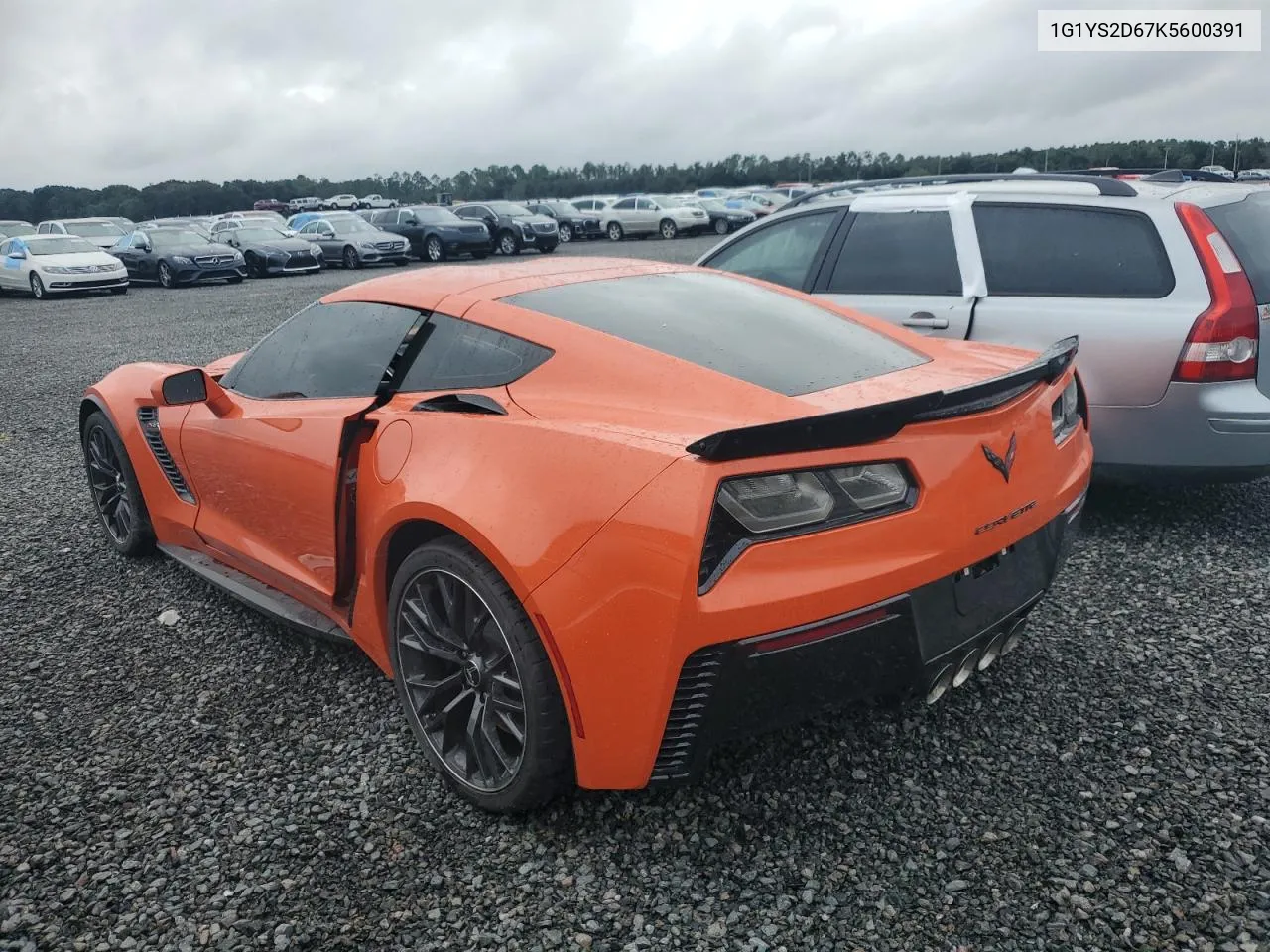 2019 Chevrolet Corvette Z06 2Lz VIN: 1G1YS2D67K5600391 Lot: 73743904