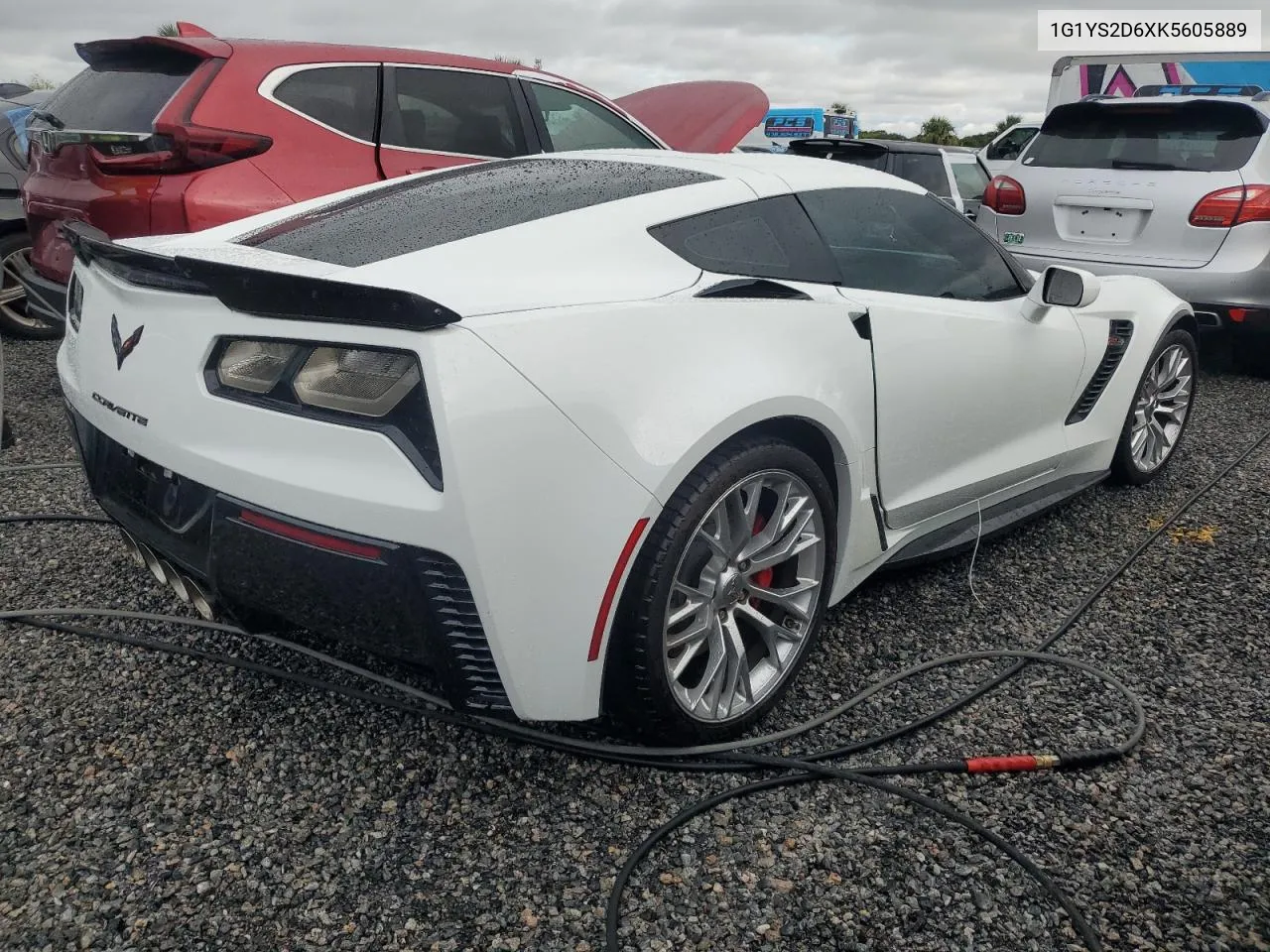 2019 Chevrolet Corvette Z06 2Lz VIN: 1G1YS2D6XK5605889 Lot: 74106054