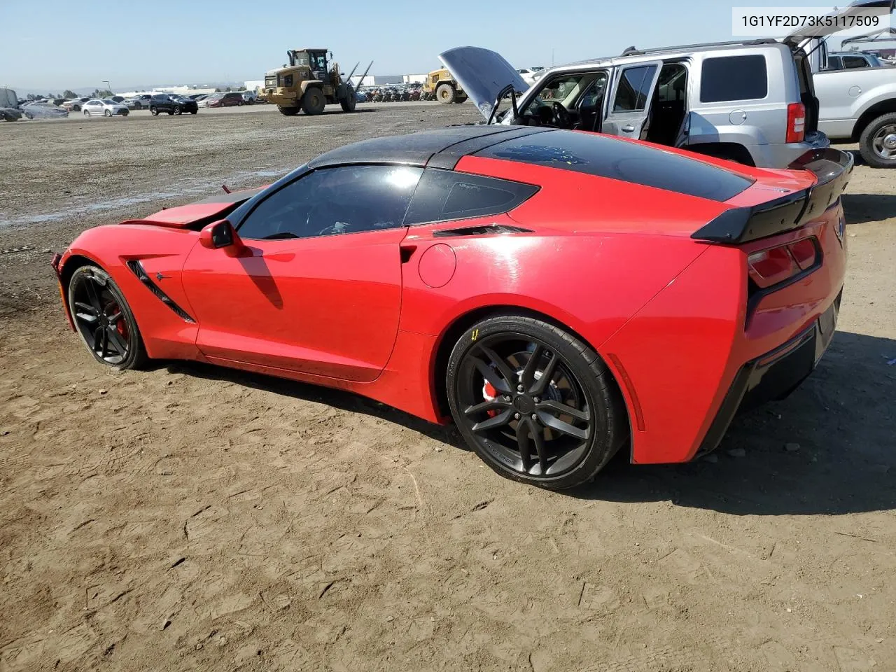 2019 Chevrolet Corvette Stingray 3Lt VIN: 1G1YF2D73K5117509 Lot: 74148224