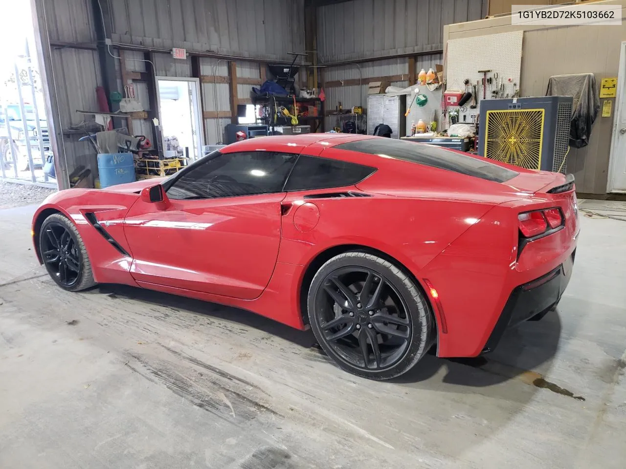 2019 Chevrolet Corvette Stingray 1Lt VIN: 1G1YB2D72K5103662 Lot: 74604764