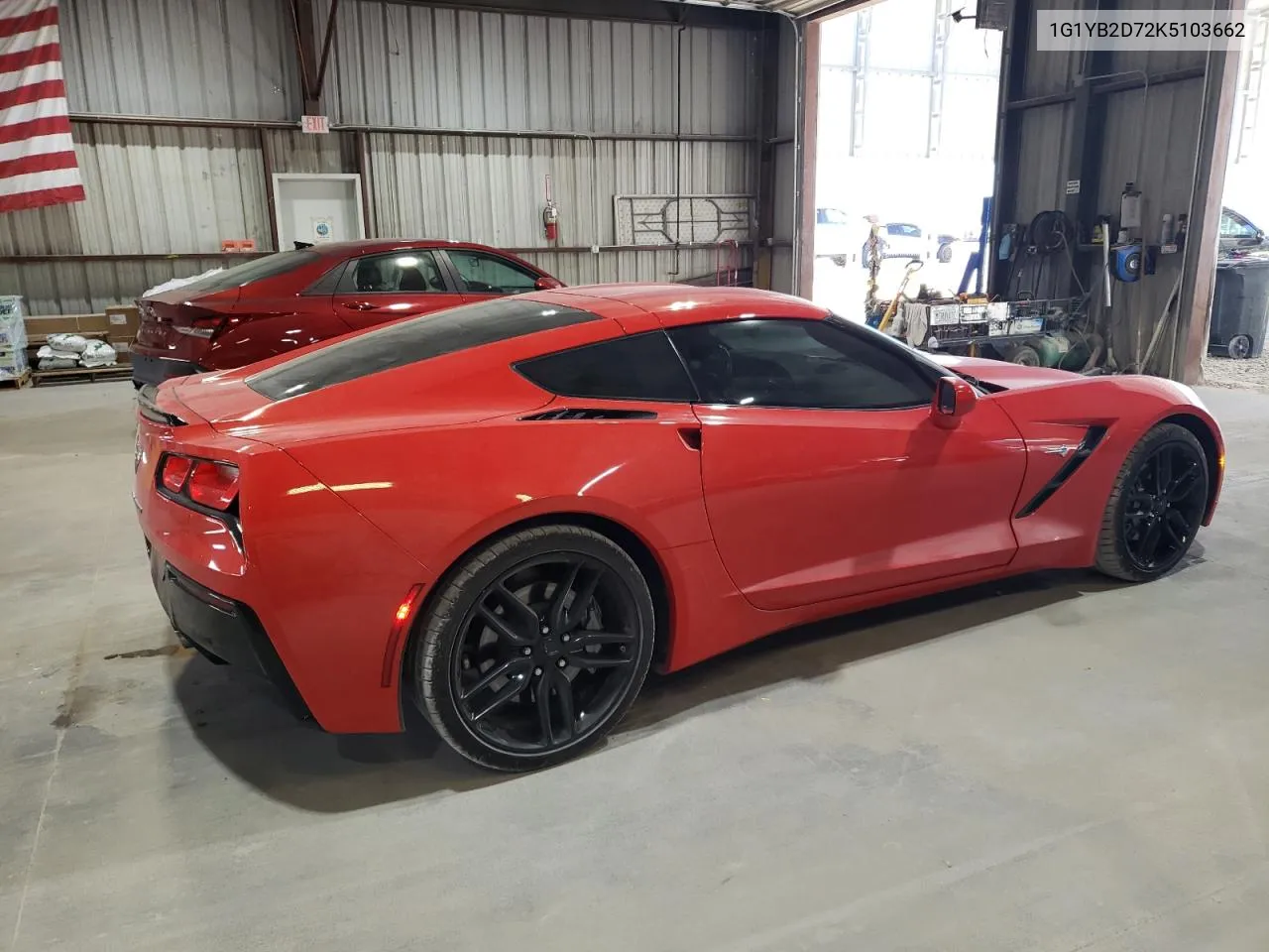 2019 Chevrolet Corvette Stingray 1Lt VIN: 1G1YB2D72K5103662 Lot: 74604764