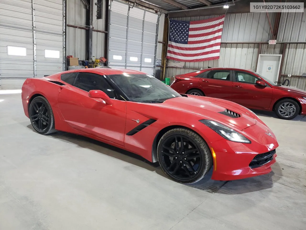 2019 Chevrolet Corvette Stingray 1Lt VIN: 1G1YB2D72K5103662 Lot: 74604764