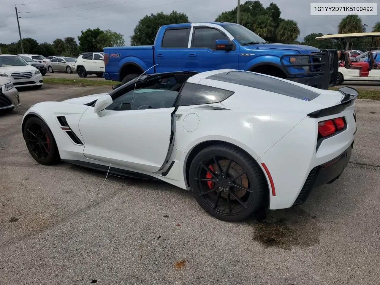 2019 Chevrolet Corvette Grand Sport 2Lt VIN: 1G1YY2D71K5100492 Lot: 74899774