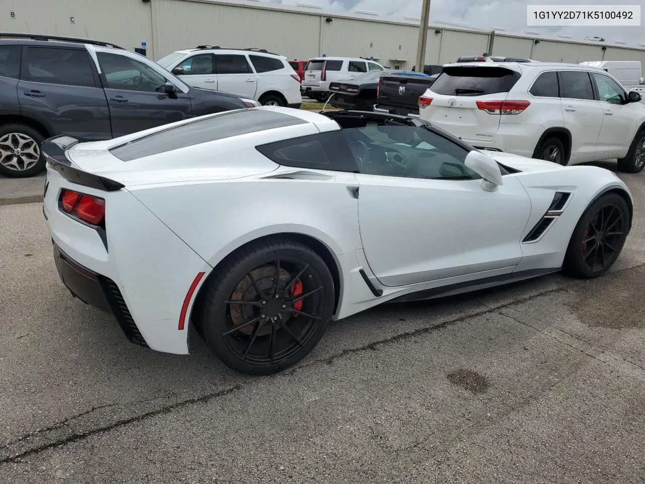 2019 Chevrolet Corvette Grand Sport 2Lt VIN: 1G1YY2D71K5100492 Lot: 74899774