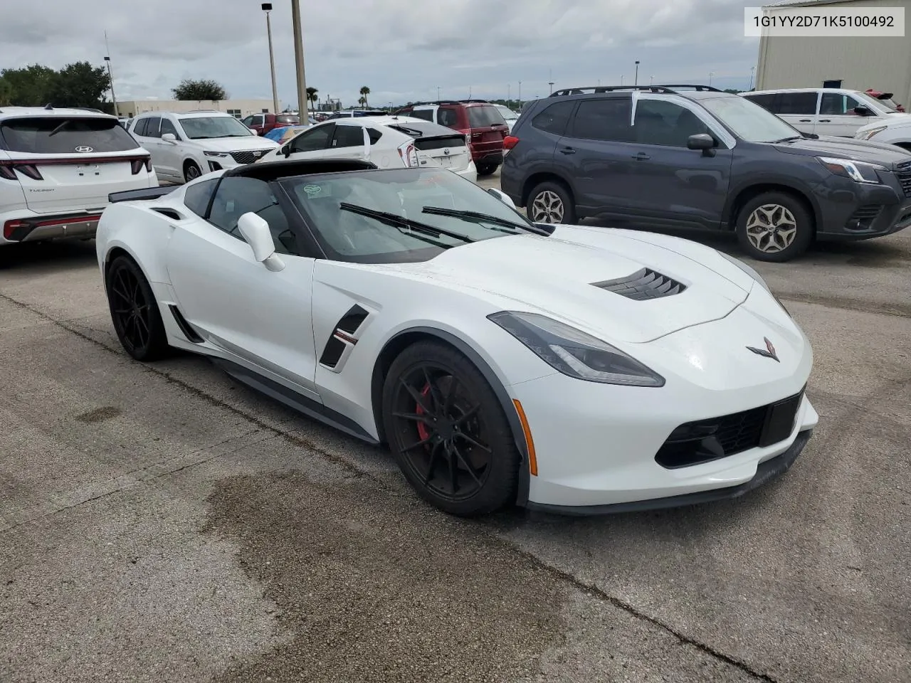 2019 Chevrolet Corvette Grand Sport 2Lt VIN: 1G1YY2D71K5100492 Lot: 74899774