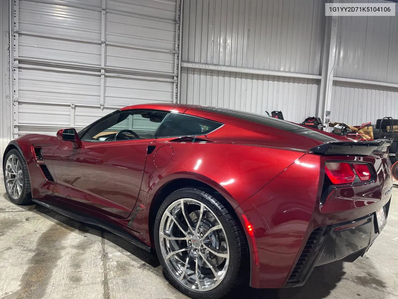 2019 Chevrolet Corvette Grand Sport 2Lt VIN: 1G1YY2D71K5104106 Lot: 75502304