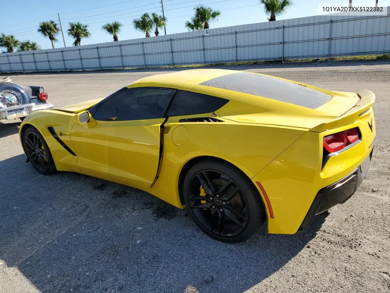 2019 Chevrolet Corvette Stingray 1Lt VIN: 1G1YA2D7XK5122382 Lot: 75543734