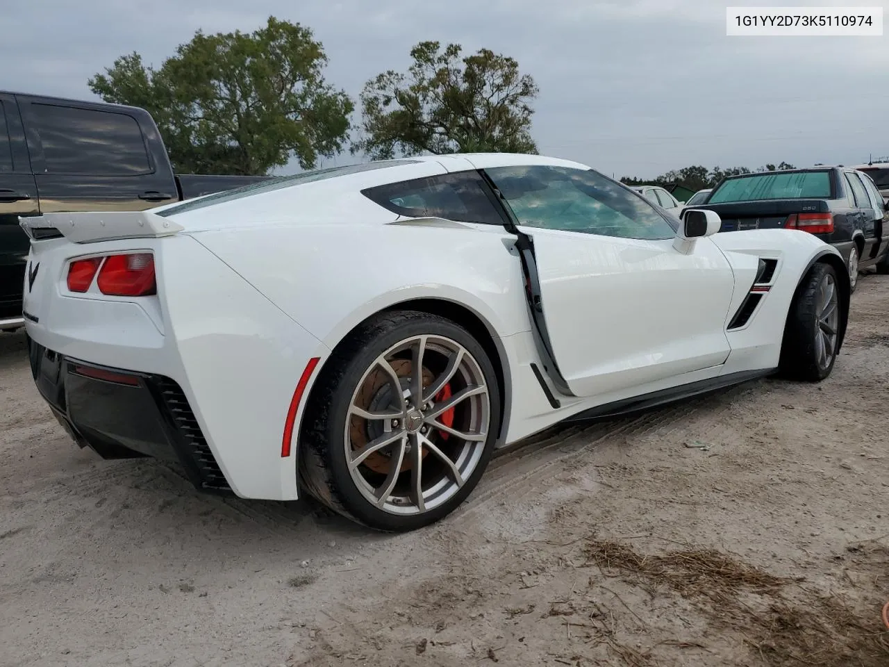 2019 Chevrolet Corvette Grand Sport 2Lt VIN: 1G1YY2D73K5110974 Lot: 75684654