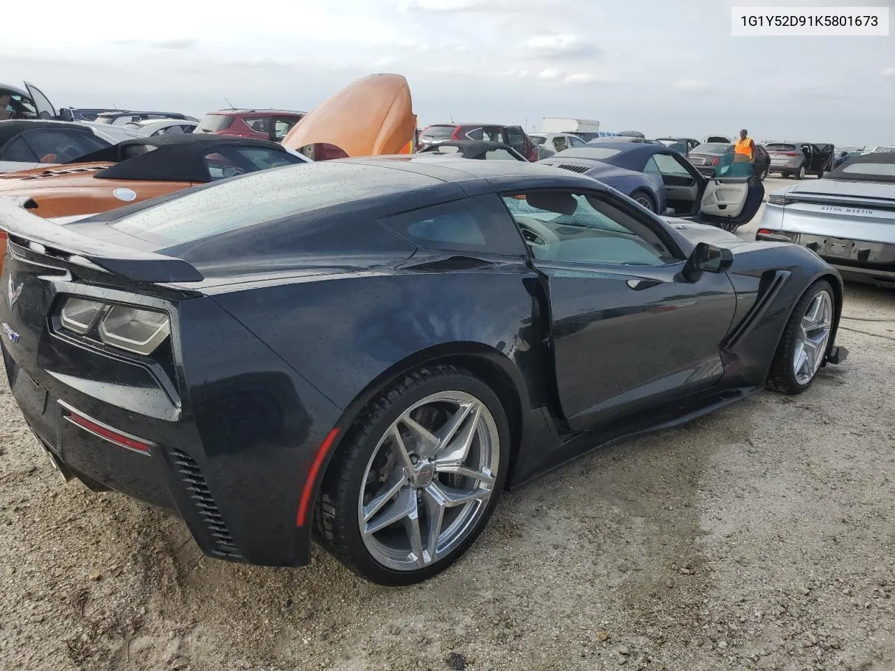 2019 Chevrolet Corvette Zr-1 3Zr VIN: 1G1Y52D91K5801673 Lot: 75990354