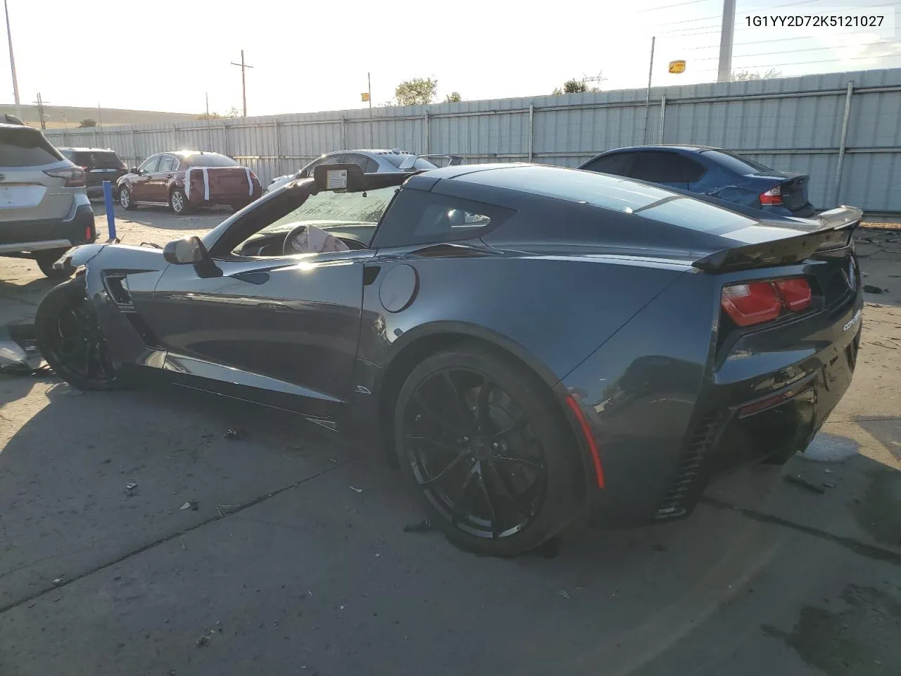 2019 Chevrolet Corvette Grand Sport 2Lt VIN: 1G1YY2D72K5121027 Lot: 76281484