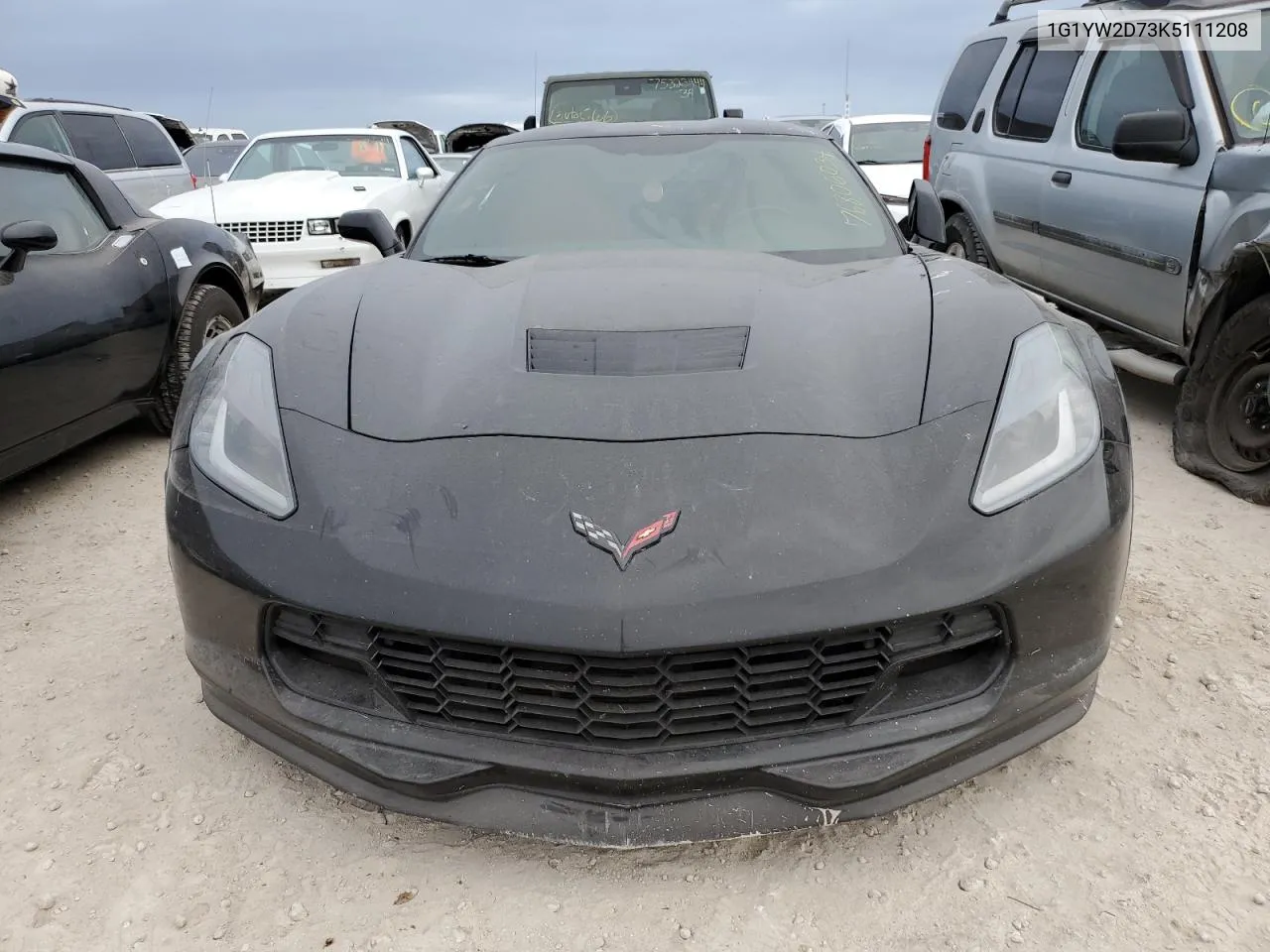 1G1YW2D73K5111208 2019 Chevrolet Corvette Grand Sport 1Lt