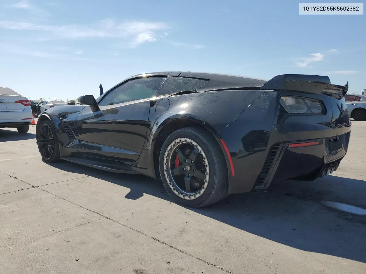 2019 Chevrolet Corvette Z06 2Lz VIN: 1G1YS2D65K5602382 Lot: 77481004