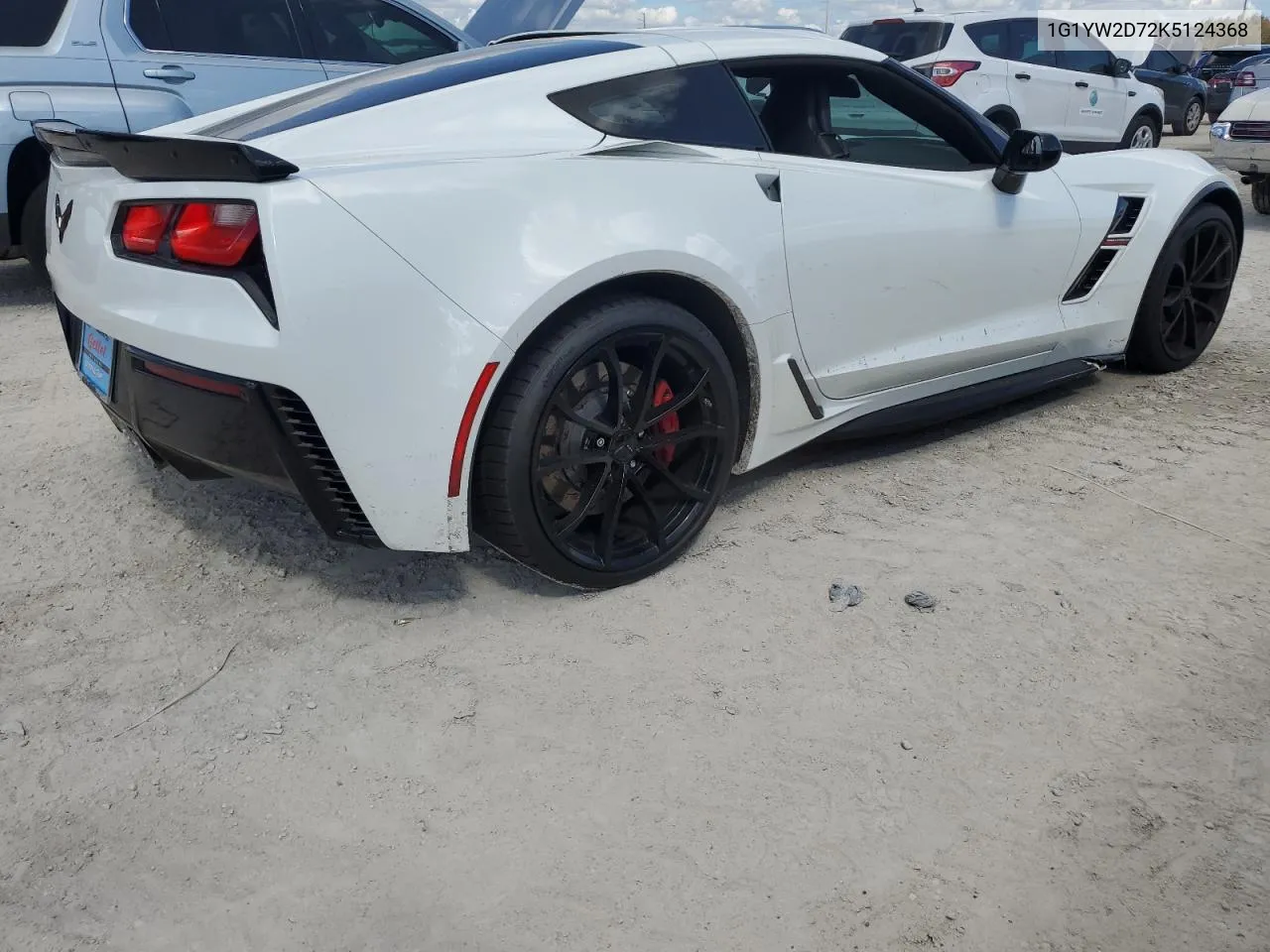 2019 Chevrolet Corvette Grand Sport 1Lt VIN: 1G1YW2D72K5124368 Lot: 77957464