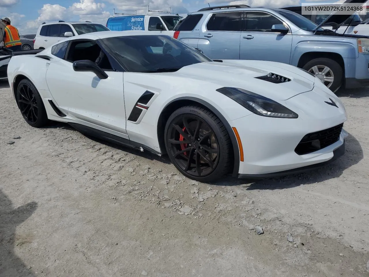 2019 Chevrolet Corvette Grand Sport 1Lt VIN: 1G1YW2D72K5124368 Lot: 77957464