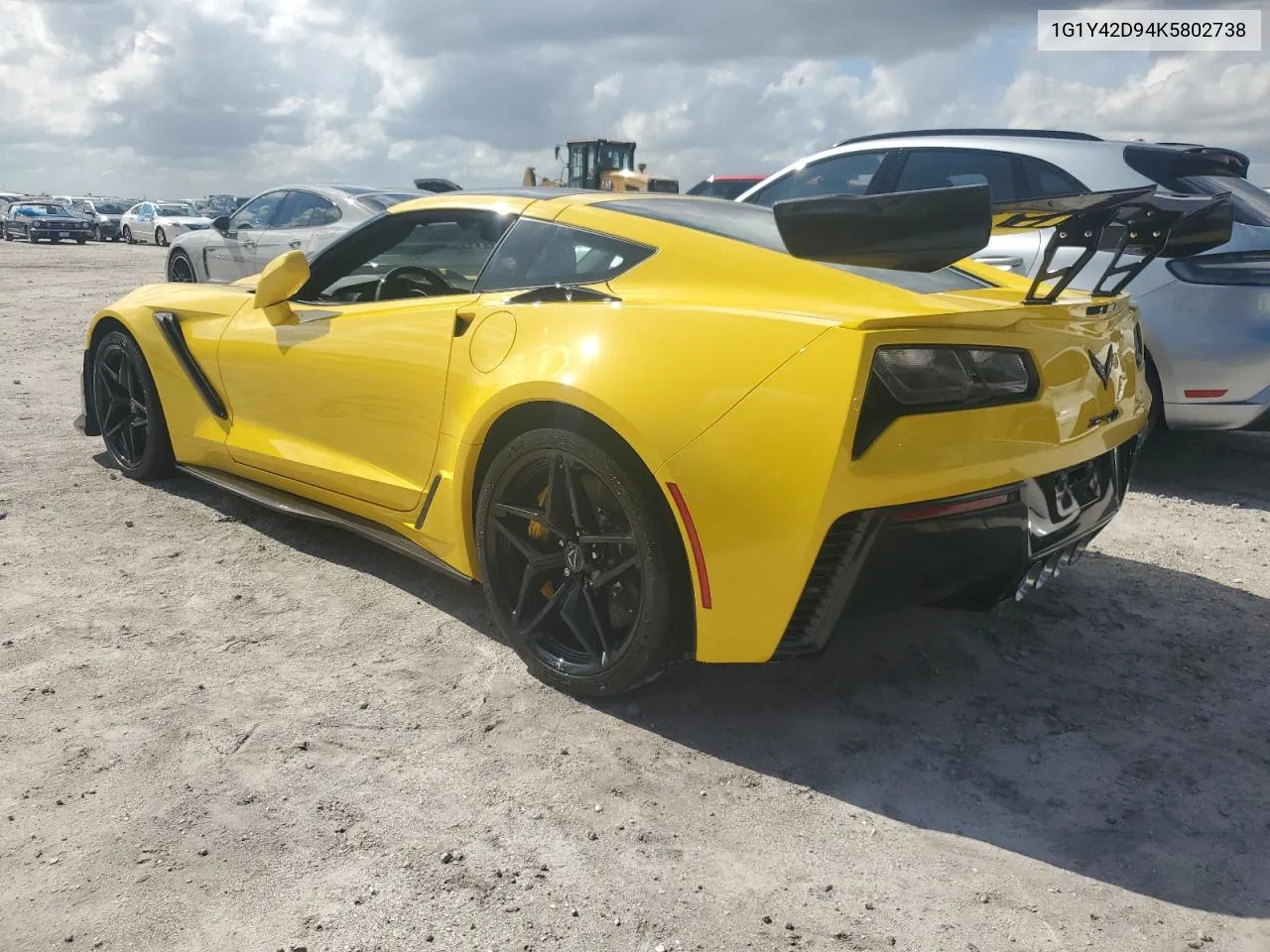 2019 Chevrolet Corvette Zr-1 3Zr VIN: 1G1Y42D94K5802738 Lot: 78026834