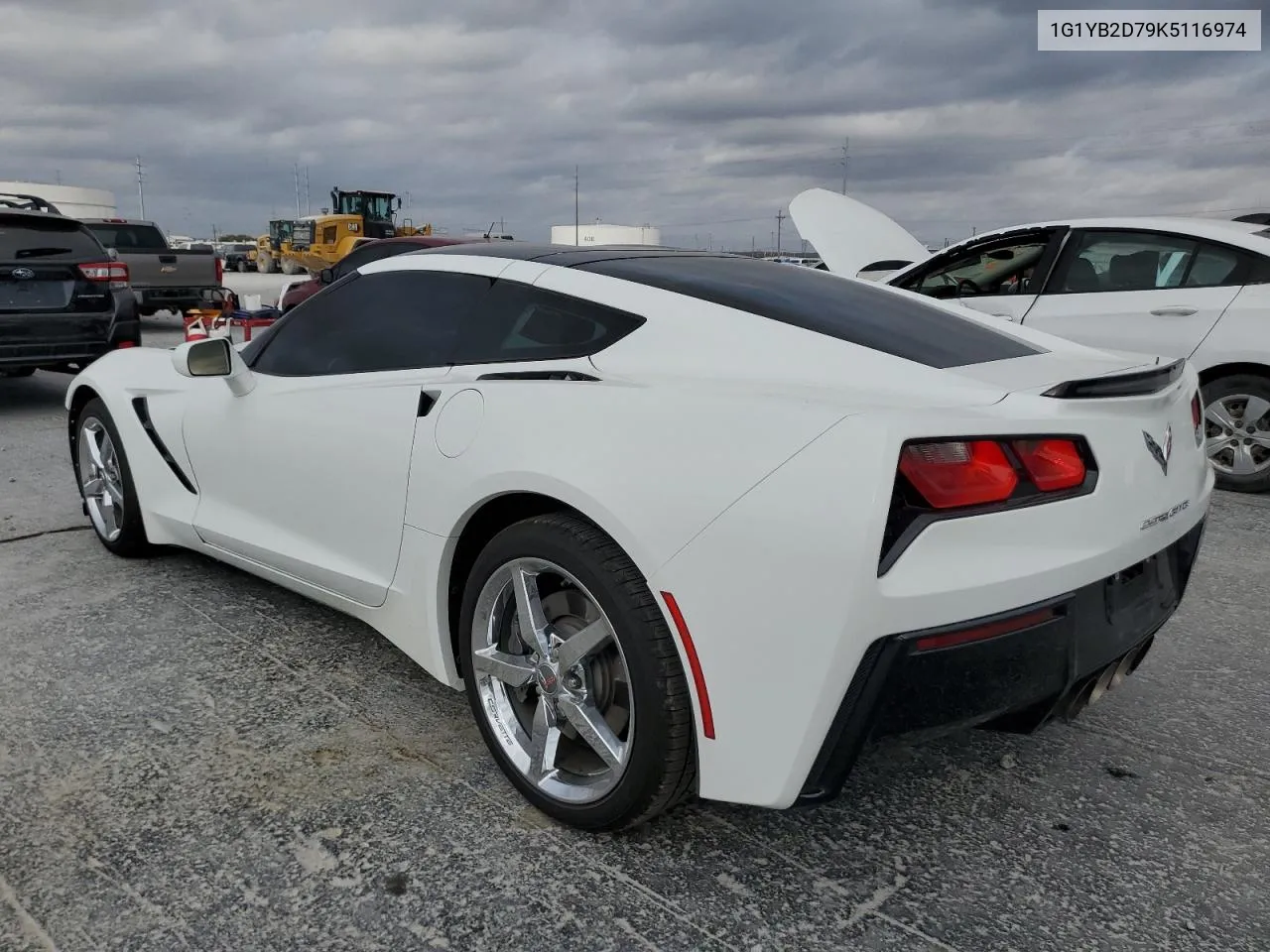 2019 Chevrolet Corvette Stingray 1Lt VIN: 1G1YB2D79K5116974 Lot: 78120124