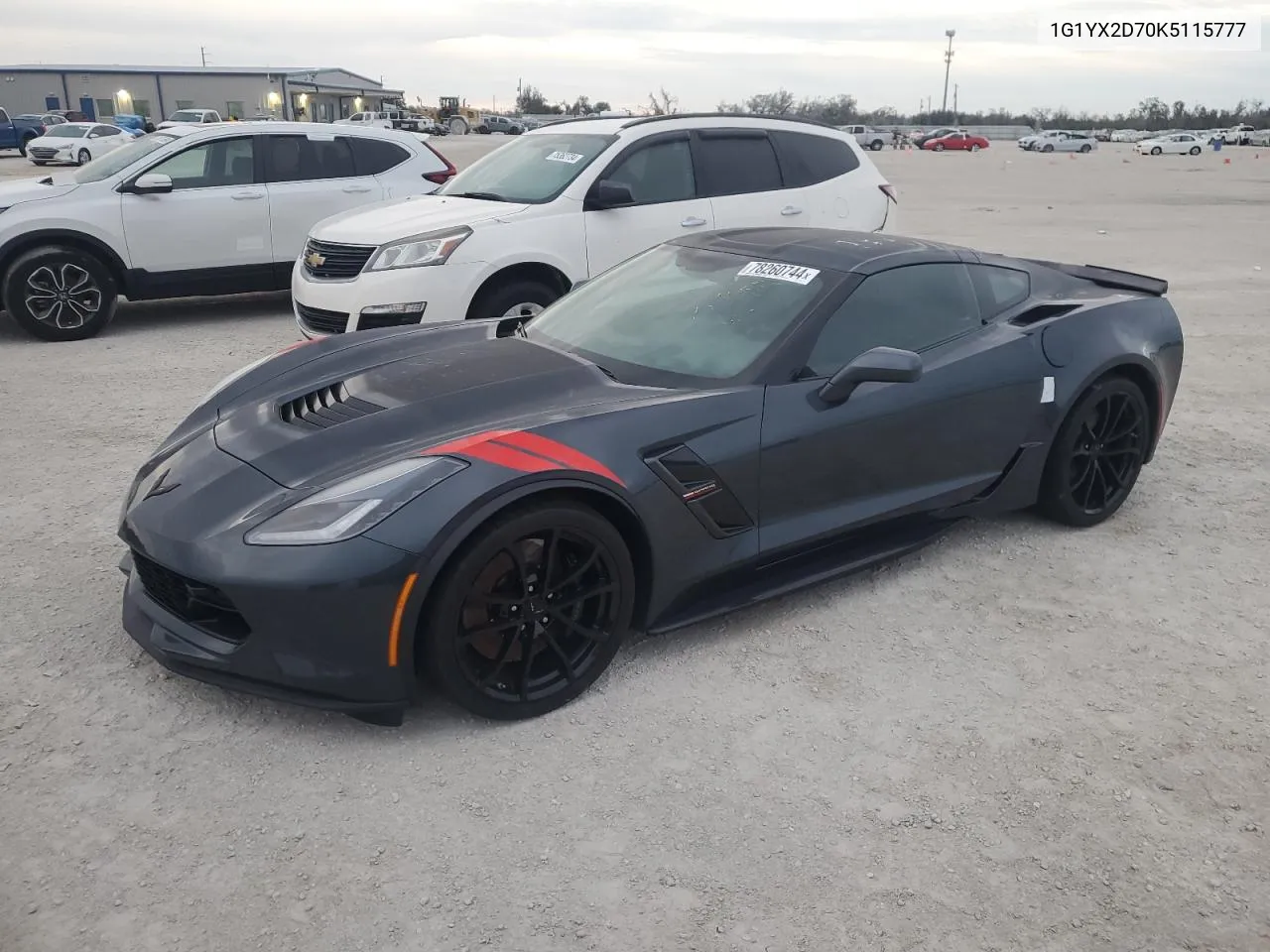 2019 Chevrolet Corvette Grand Sport 2Lt VIN: 1G1YX2D70K5115777 Lot: 78260744