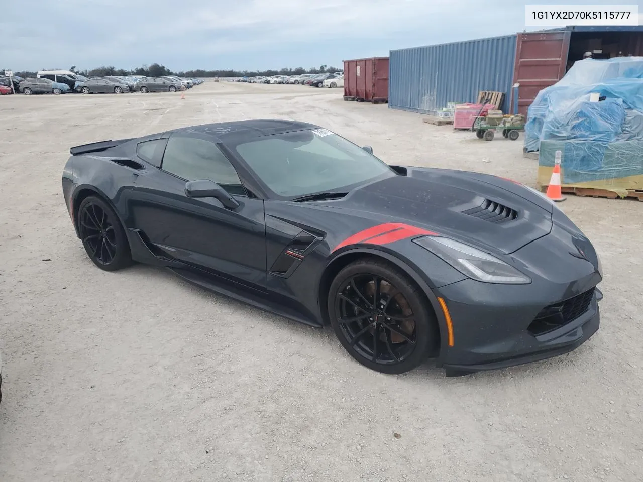 2019 Chevrolet Corvette Grand Sport 2Lt VIN: 1G1YX2D70K5115777 Lot: 78260744