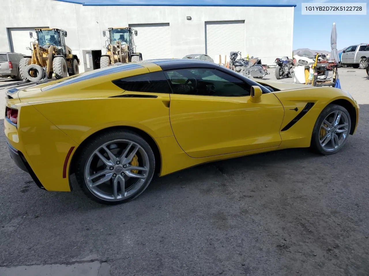 2019 Chevrolet Corvette Stingray 1Lt VIN: 1G1YB2D72K5122728 Lot: 78519774