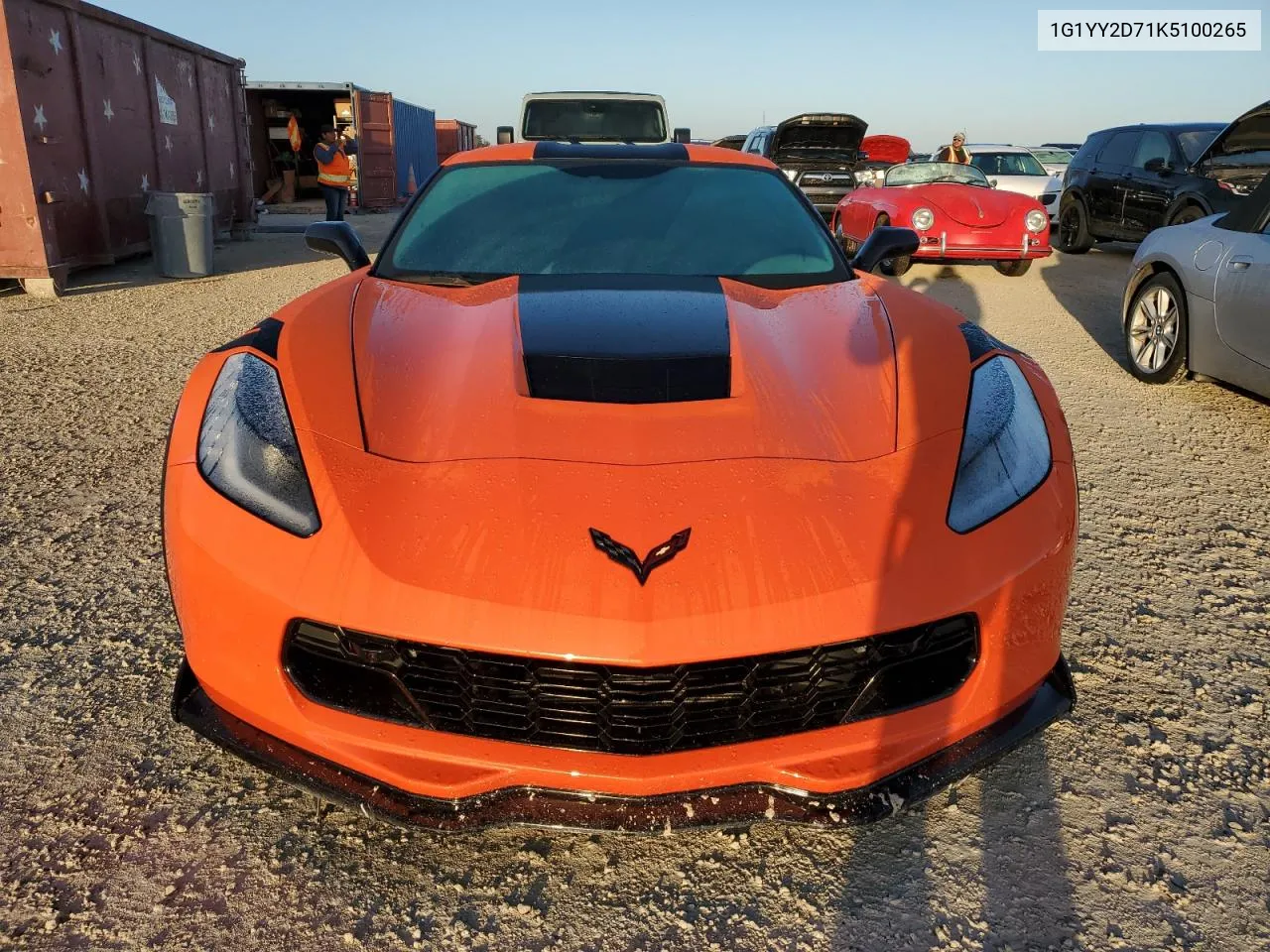 2019 Chevrolet Corvette Grand Sport 2Lt VIN: 1G1YY2D71K5100265 Lot: 78802304