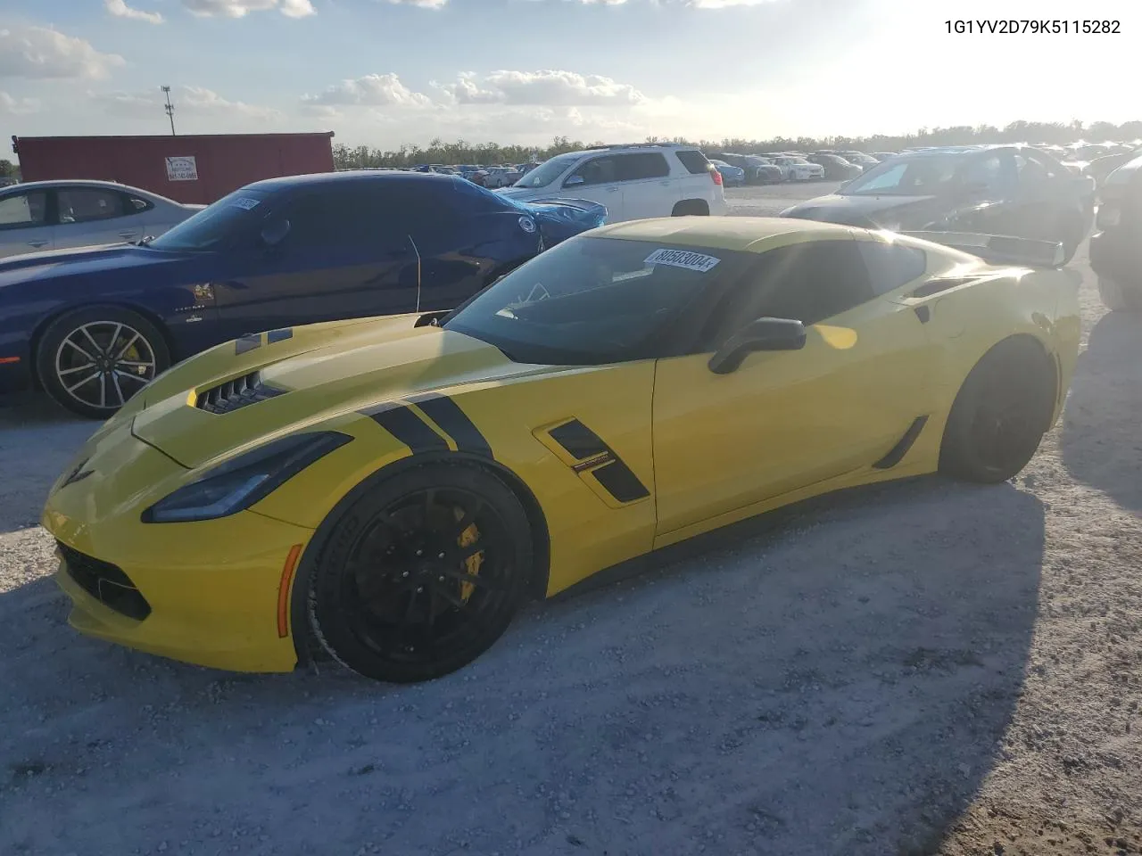 2019 Chevrolet Corvette Grand Sport 1Lt VIN: 1G1YV2D79K5115282 Lot: 80503004