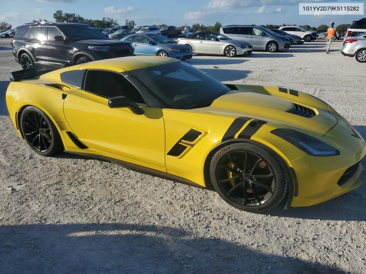 2019 Chevrolet Corvette Grand Sport 1Lt VIN: 1G1YV2D79K5115282 Lot: 80503004