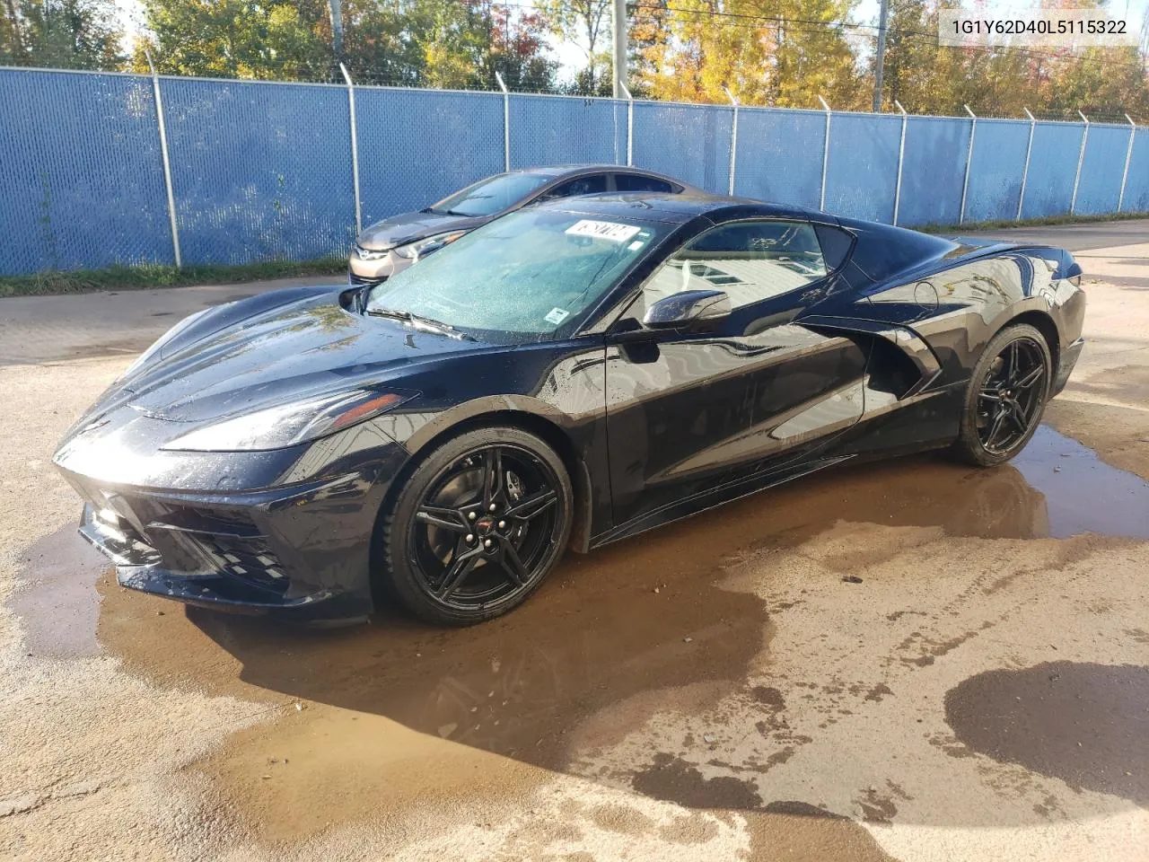 2020 Chevrolet Corvette Stingray 1Lt VIN: 1G1Y62D40L5115322 Lot: 73637104