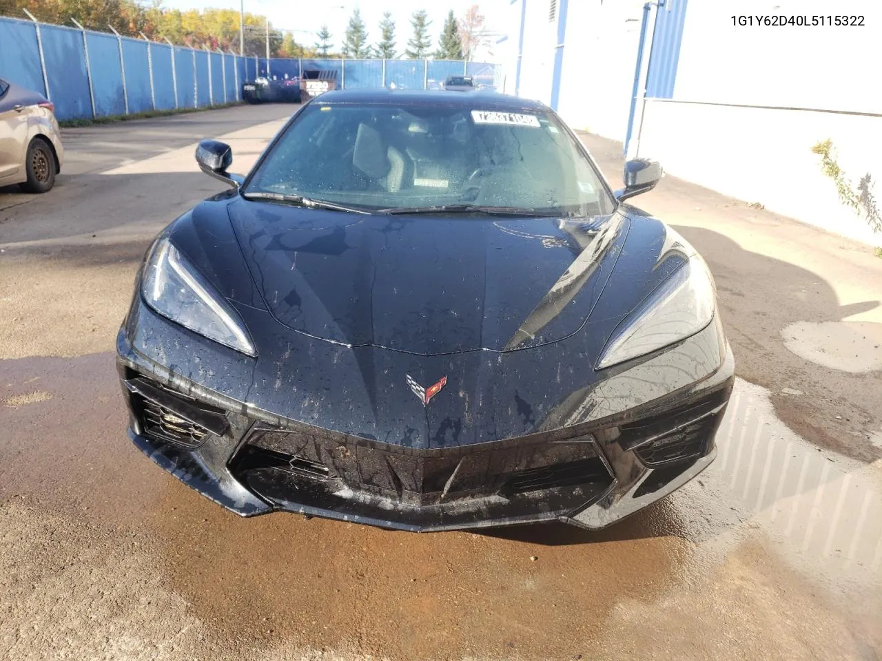 1G1Y62D40L5115322 2020 Chevrolet Corvette Stingray 1Lt