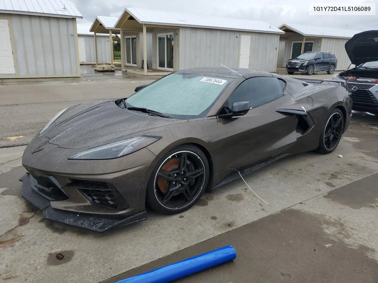 2020 Chevrolet Corvette Stingray 2Lt VIN: 1G1Y72D41L5106089 Lot: 73867644