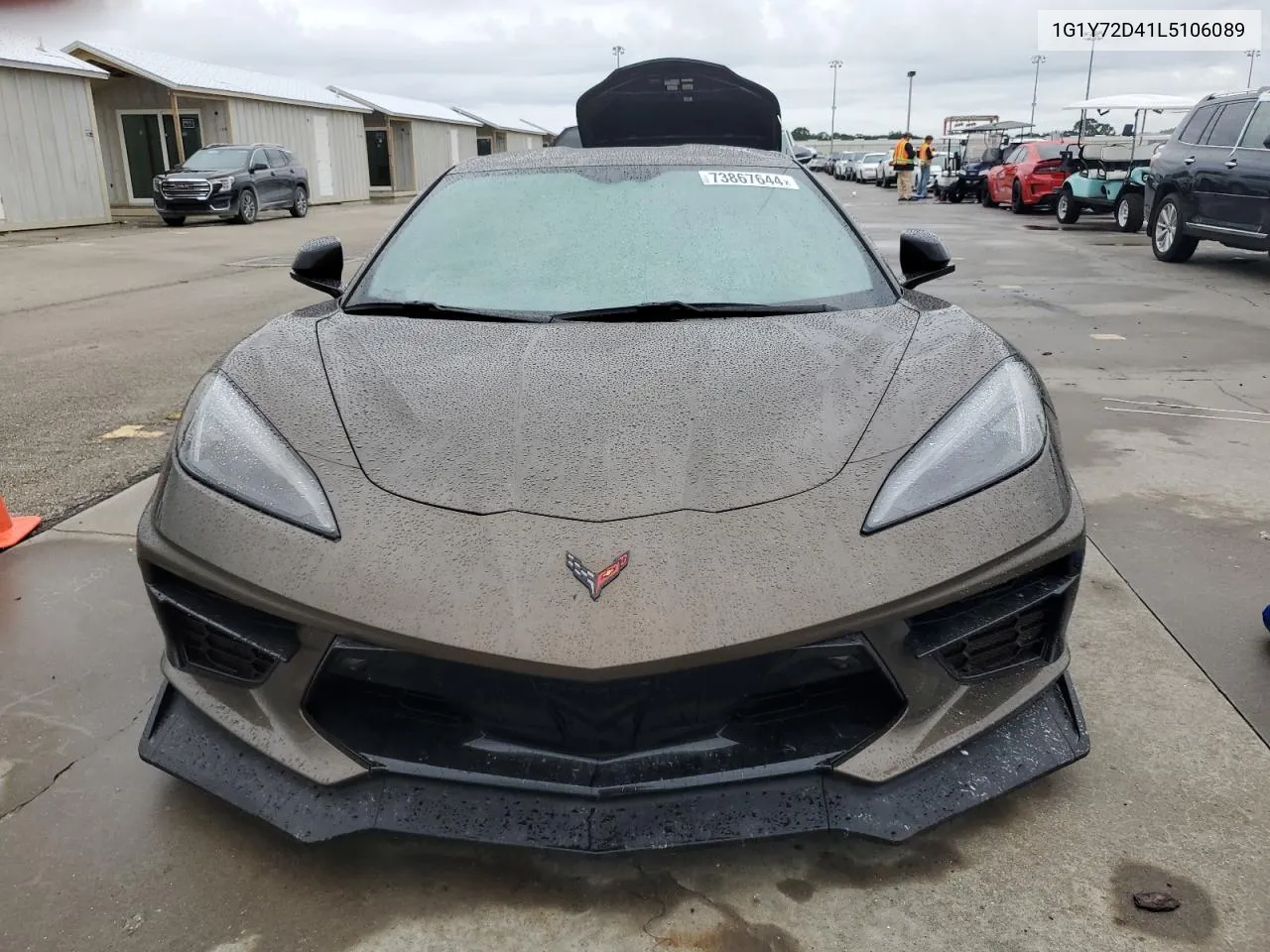 2020 Chevrolet Corvette Stingray 2Lt VIN: 1G1Y72D41L5106089 Lot: 73867644