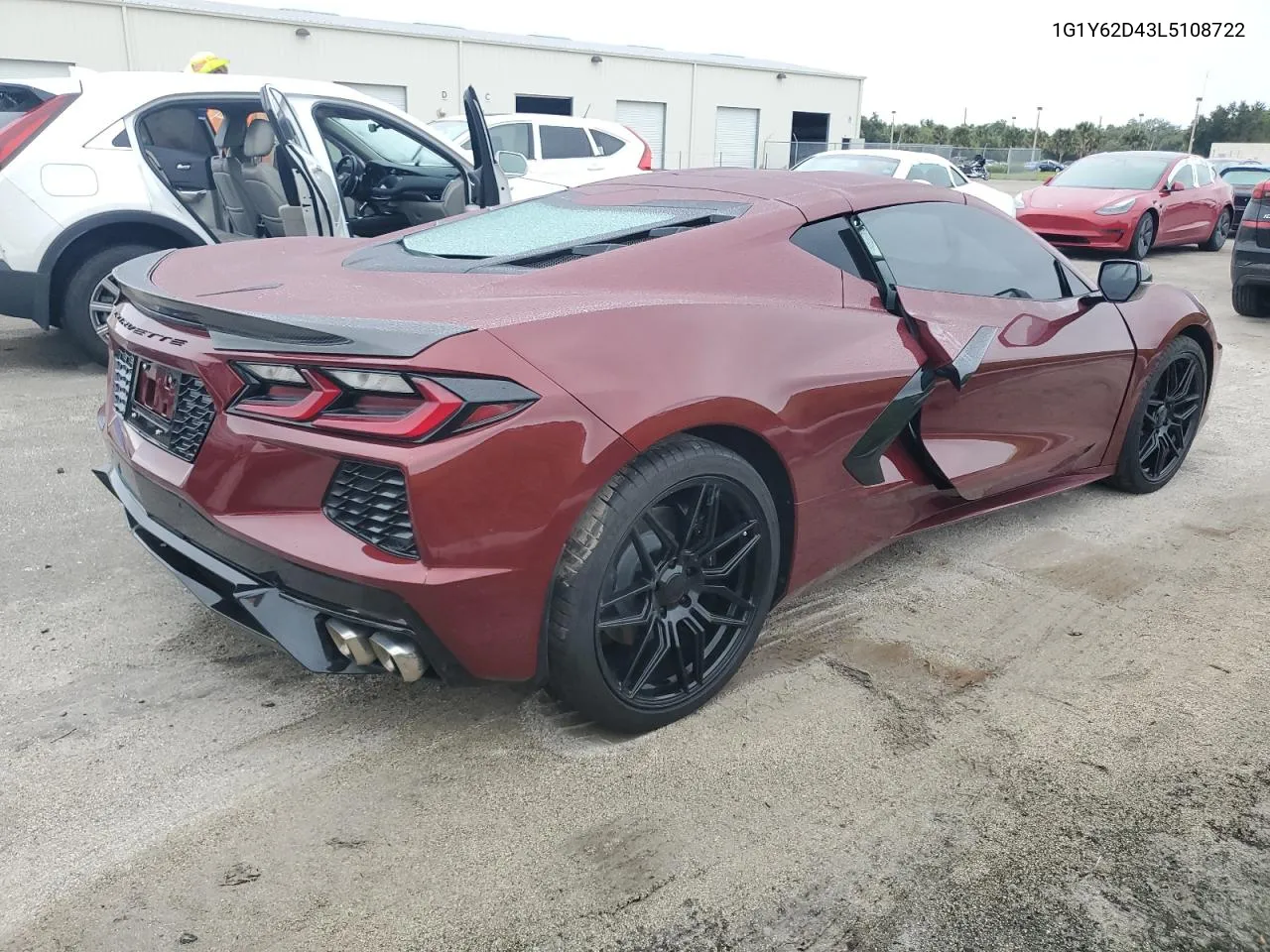 2020 Chevrolet Corvette Stingray 1Lt VIN: 1G1Y62D43L5108722 Lot: 74144034