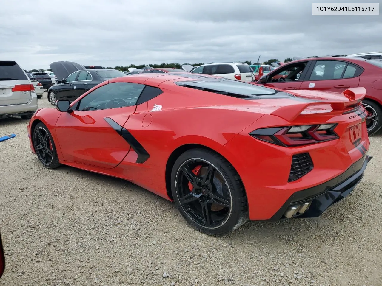 2020 Chevrolet Corvette Stingray 1Lt VIN: 1G1Y62D41L5115717 Lot: 74686564