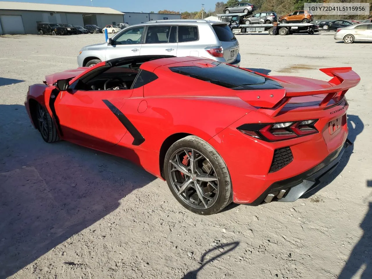 2020 Chevrolet Corvette Stingray 2Lt VIN: 1G1Y72D41L5115956 Lot: 77444654