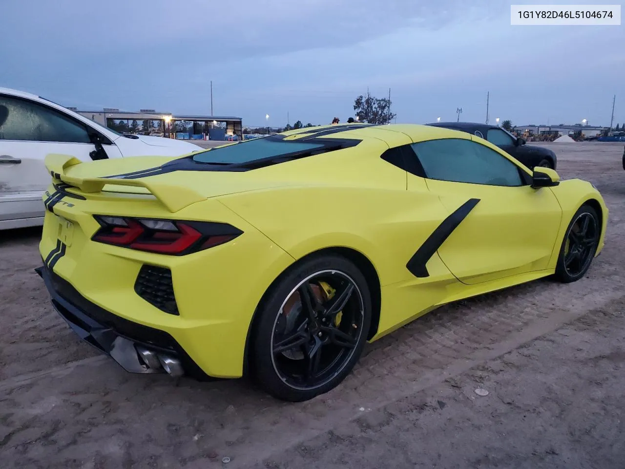 2020 Chevrolet Corvette Stingray 3Lt VIN: 1G1Y82D46L5104674 Lot: 78156124