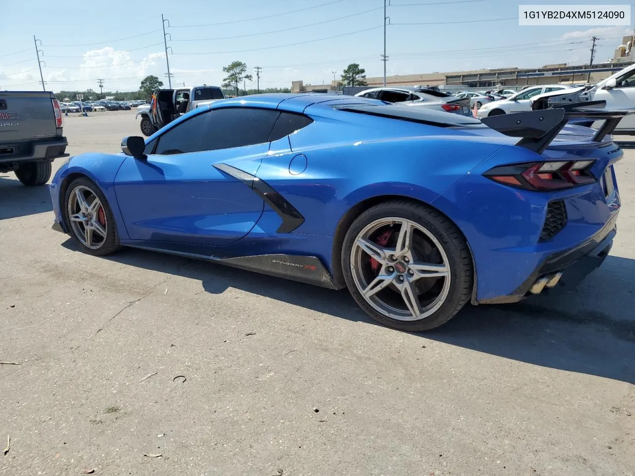 2021 Chevrolet Corvette Stingray 2Lt VIN: 1G1YB2D4XM5124090 Lot: 71875884