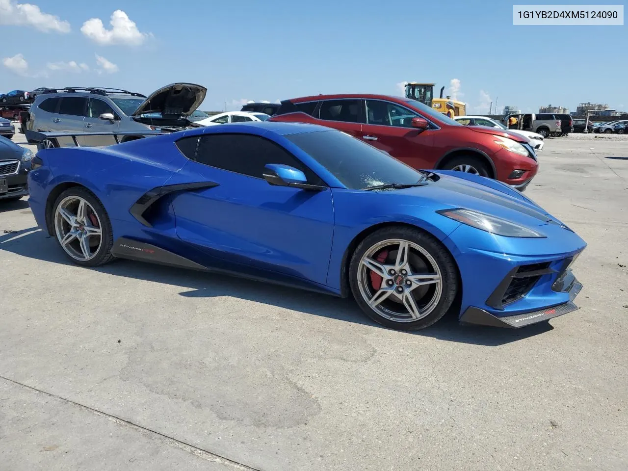 2021 Chevrolet Corvette Stingray 2Lt VIN: 1G1YB2D4XM5124090 Lot: 71875884