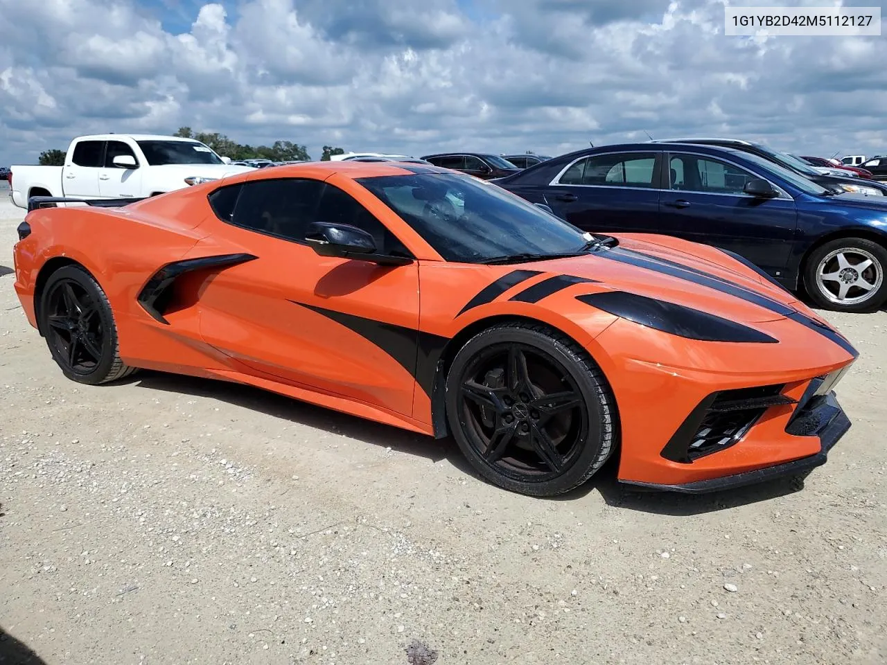 2021 Chevrolet Corvette Stingray 2Lt VIN: 1G1YB2D42M5112127 Lot: 73913924