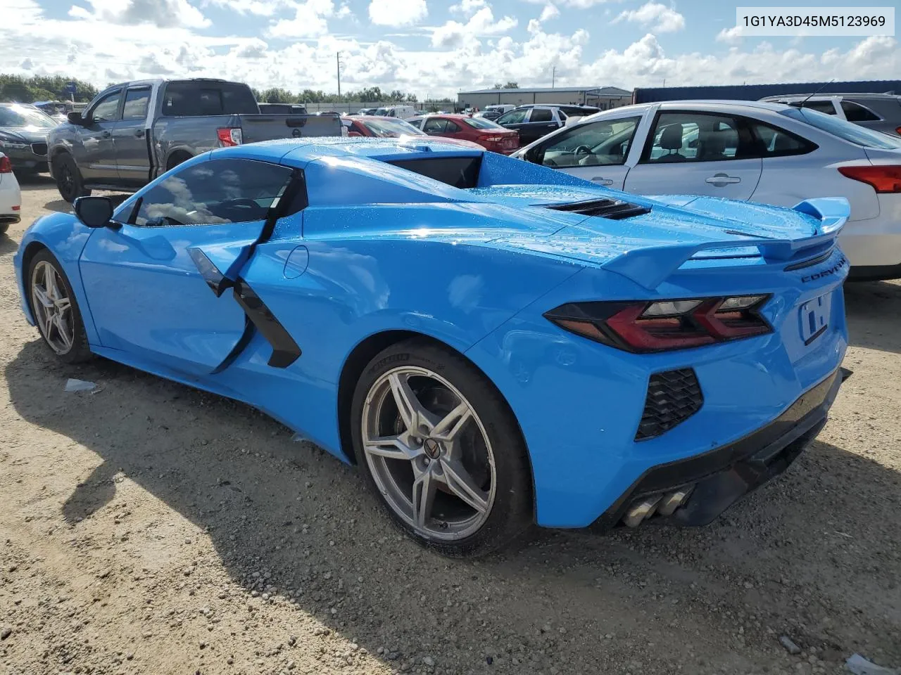 2021 Chevrolet Corvette Stingray 1Lt VIN: 1G1YA3D45M5123969 Lot: 73947164