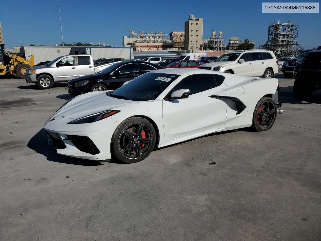 2021 Chevrolet Corvette Stingray 1Lt VIN: 1G1YA2D44M5115338 Lot: 74716514