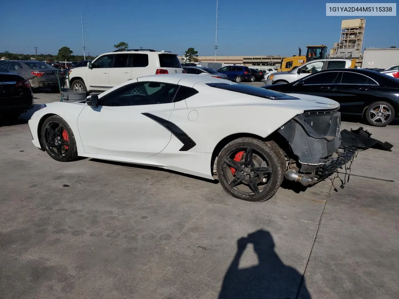 2021 Chevrolet Corvette Stingray 1Lt VIN: 1G1YA2D44M5115338 Lot: 74716514