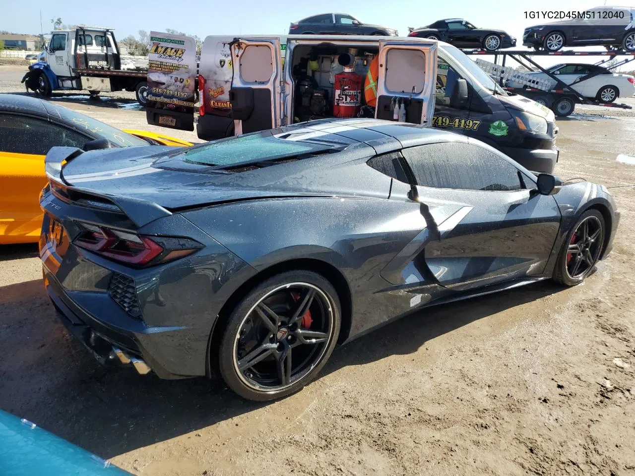 2021 Chevrolet Corvette Stingray 3Lt VIN: 1G1YC2D45M5112040 Lot: 76660064