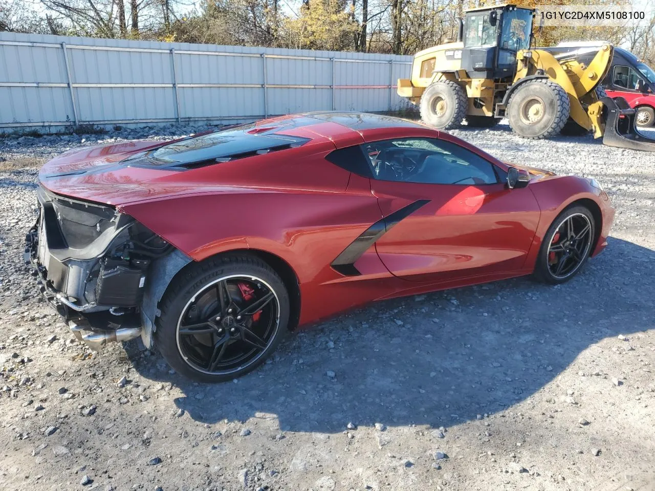 2021 Chevrolet Corvette Stingray 3Lt VIN: 1G1YC2D4XM5108100 Lot: 77981514